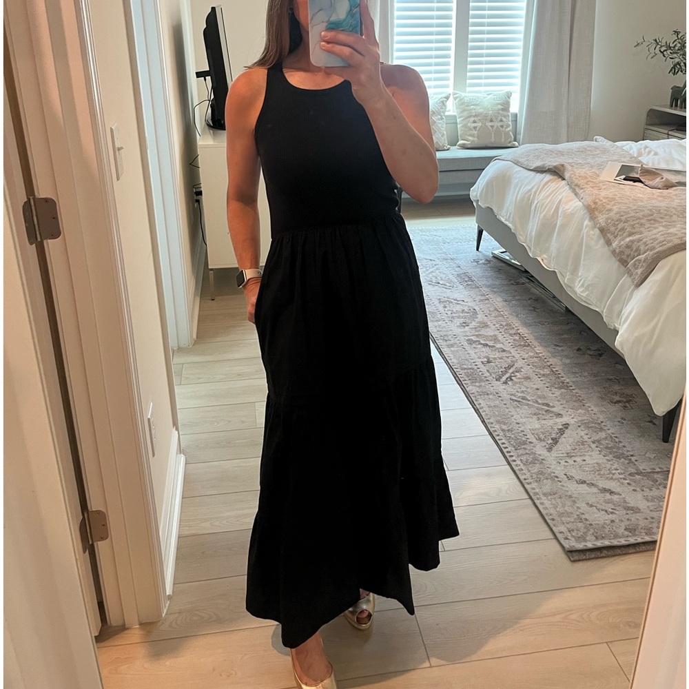 J.Crew cotton maxi dress